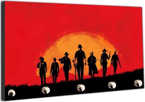 Porta Chaves Game Jogos Red Dead Redemption Chaveiros T01 - 2