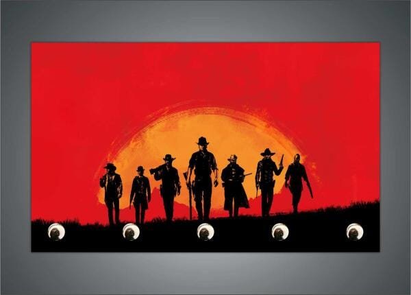 Porta Chaves Game Jogos Red Dead Redemption Chaveiros T01 - 3