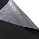 Ver imagem 5 de Cortina Corta Luz 2,80M x 2,30M 100% Blackout PVC Preto para Sala ou Quarto para Varão Simples