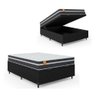 Cama Box Baú Casal Qatar Colchão Inducol Molas MaxForce Pro 138x188x63cm - 3