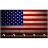 Porta Chaves Bandeira Estados Unidos Organizador Chaveiros - 1