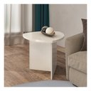 Ver imagem 3 de Mesa de Apoio Triangular Artely Delta 4497 Off White