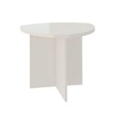 Ver imagem 3 de Mesa de Apoio Triangular Artely Delta 4497 Off White