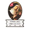 Porta Chaves Religiosos Mdf Santa Rita De Cassia 27X20Cm - 1