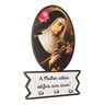 Porta Chaves Religiosos Mdf Santa Rita De Cassia 27X20Cm - 2