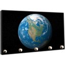 Ver imagem 2 de Porta Chaves Planeta Terra Organizador Chaveiros