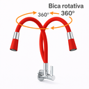 Ver imagem 4 de Torneira Flexível Vermelha de Parede