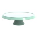 Ver imagem 3 de 8 Boleiras 25cm Verde Menta Porta Bolo Tortas com Cúpula e Pé Crippa Padaria Hotel