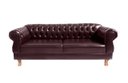 Ver imagem 1 de Sofá Chesterfield Elisabeth 1.80 - Corano Café / Capitonê - Barbearia - Escritório - Sala de Tv - de