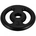 Ver imagem 1 de Anilhas Pintadas- Pesos para Musculação 3Kg