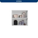 Ver imagem 4 de Armário 80cm 2 Portas Yescasa Unna Branco/Azul