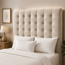 Ver imagem 3 de Cabeceira Cama Box Queen Ana 160 cm Estofada em Veludo com Frame