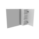 Ver imagem 2 de Espelheira para Banheiro 80cm com 1 Porta Bn3602 Branco - Tecno