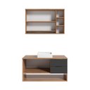 Ver imagem 4 de Gabinete de Banheiro 90cm com Espelheira e Cuba Artemis BA307/EP400 Yescasa
