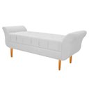 Ver imagem 2 de Recamier Estofado Ari 195cm King Size Corano Branco
