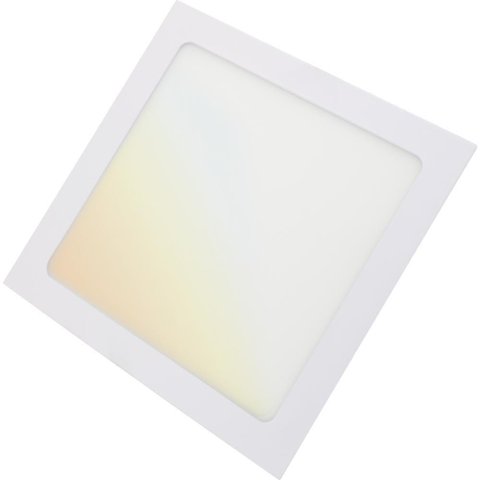 Plafon Quadrado de Embutir Tramontina Smart Led 1300 Lm 18 W