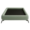 Ver imagem 5 de Cama Solteiro Pés Ferro 105cm Emma Bouclé Verde Claro - Nexta Casa