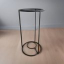 Ver imagem 4 de Suporte Torre Redonda para Kokedama (36x16) Preto Jc Jardim