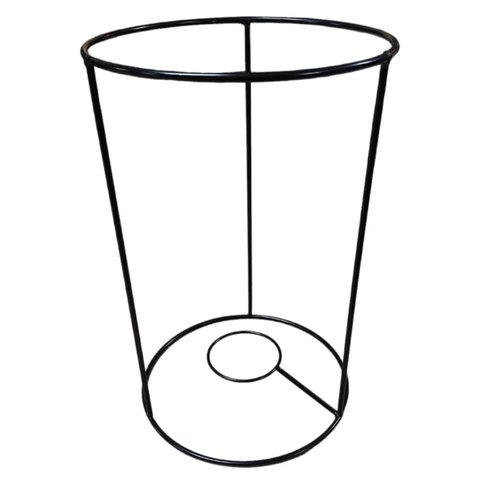 Suporte Torre Redonda para Kokedama (36x16) Preto Jc Jardim