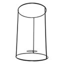 Ver imagem 2 de Suporte Torre Redonda para Kokedama (36x16) Preto Jc Jardim