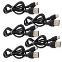Ver imagem 1 de Kit 05 Cabo Celular 3.1a Super Flex Usb Tipo-c 1mt Inova