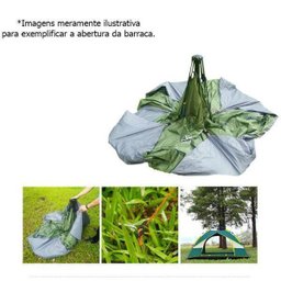 Barraca Abre Automatico De Camping 4 Pessoas Ferias Viagem - 4