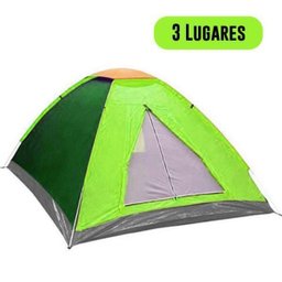 Barraca Acampamento 3 Pessoas Viagem Camping Iglu - 4