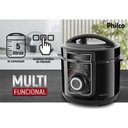 Ver imagem 5 de Panela de Pressão Elétrica Philco 5 Litros - Preto - 110v