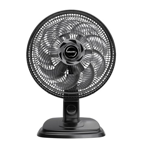 Ventilador Mallory Egeo Ts Preto E Grafite – 220 Volts