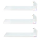 Ver imagem 7 de Kit Nichos para Quarto Sala Quarto 6 Peças Branco com Preto