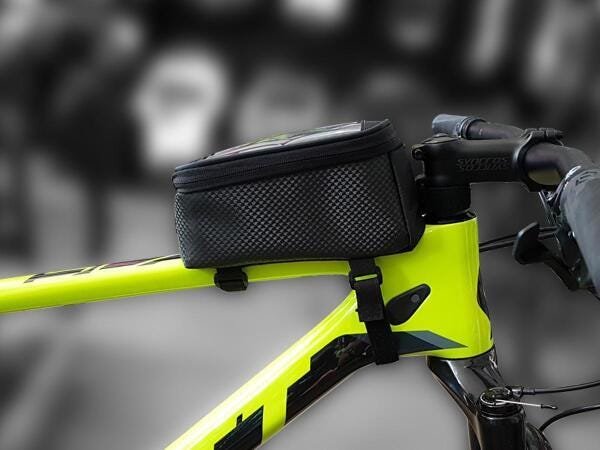 Bolsa Bag Porta Celular Suporte Quadro Bike Bicicleta - 4