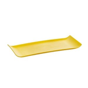 Bandeja Servir Vemplast 15X40 Tropical Polipropileno Amarela