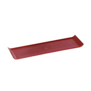 Bandeja Servir Vemplast 15X40 Profissional Cook Vermelha