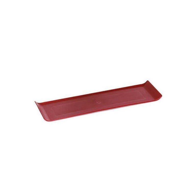 Bandeja Servir Vemplast 15X40 Profissional Cook Vermelha