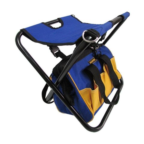 Bolsa Ferramentas Brasfort 7 Bolsos com Ziper e Banqueta
