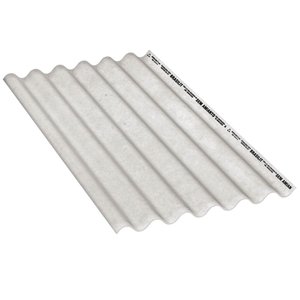 Telha de Fibrocimento Ondulada 6 mm 1,53 x 0,92 Metros - BRASILIT