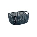 Ver imagem 1 de Cesto Organizador Vime Médio Preto 7Lts