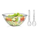 Ver imagem 3 de Saladeira Acrílica Com 3 Peças 4500Ml Delta Útil
