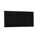 Ver imagem 1 de Painel de Cama 195cm Sonhare Suede Preto - Lucadi Home