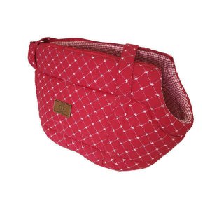 Bolsa Transporte Cães e Gatos - Pet - Vermelha - Tamanho G