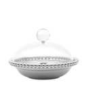 Ver imagem 1 de Bandeja Redonda De Zamac Silver Plated Tampa 15,8cm 3752