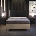 Ver imagem 7 de Cabeceira Cama Box Casal Com Tachas 140 Cm Couríssimo Preto