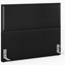 Ver imagem 1 de Cabeceira Cama Box Casal Com Tachas 140 Cm Couríssimo Preto