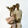 Escultura Família Pais com Casal de Filhos - 2