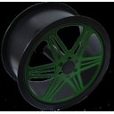 Ver imagem 1 de Carretilha Grande 26 Cm Para Pipa - Verde