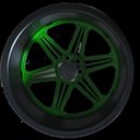 Ver imagem 3 de Carretilha Grande 26 Cm Para Pipa - Verde