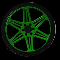 Carretilha Grande 26 Cm Para Pipa - Verde - 2