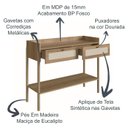 Ver imagem 6 de Aparador 2 Gavetas Palhinha 27936 Linha Oslo Hanover Artesano