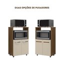 Ver imagem 3 de Balcão Forno e Microondas 2 Portas Branco Brilhante Savanna Off White
