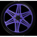Ver imagem 3 de Carretilha Grande 26 Cm Para Pipa - Roxo